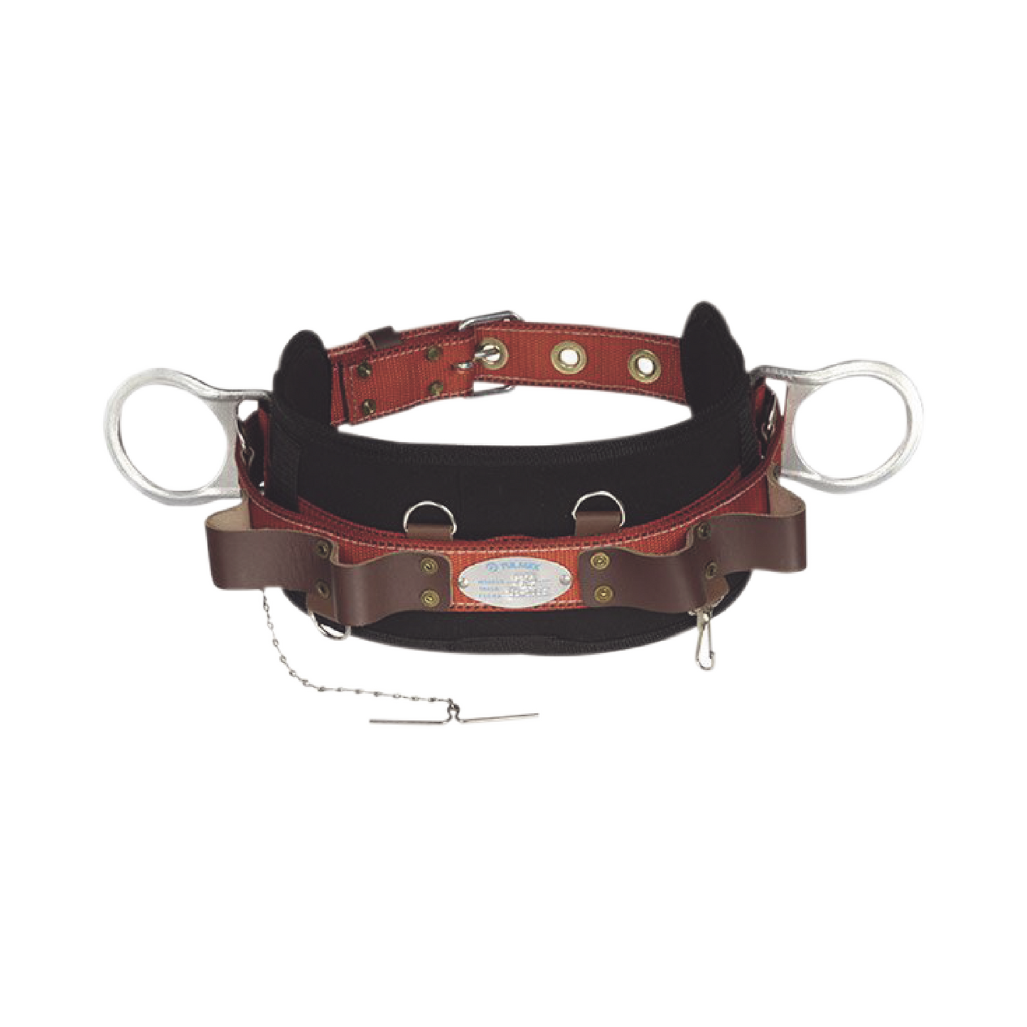 Cinturón de Liniero de Lujo, Fabricado en Poliéster, con 2 Anillos tipo D, Talla 44.