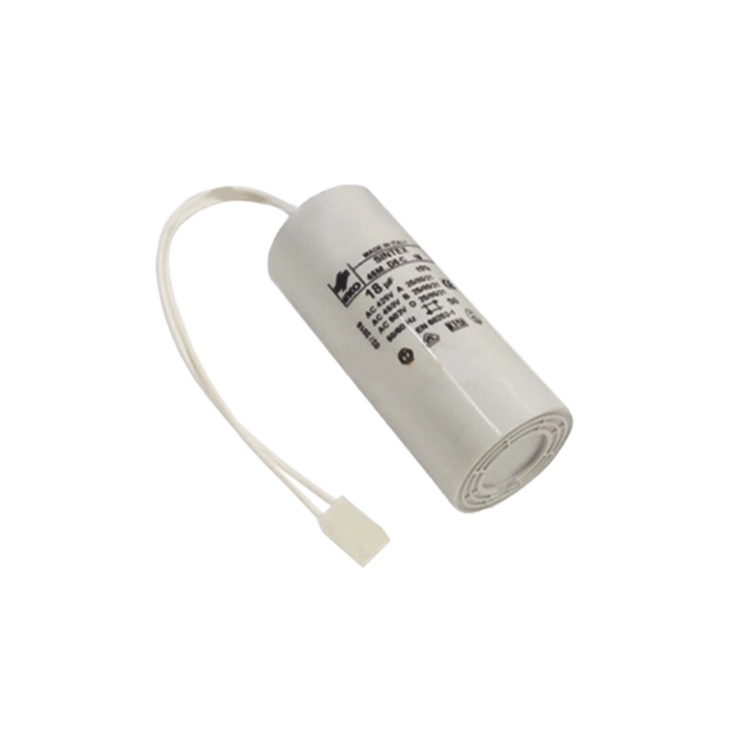 CAPACITOR DE 18 UF 450V PARA FAAC 844ER CON CONECTOR