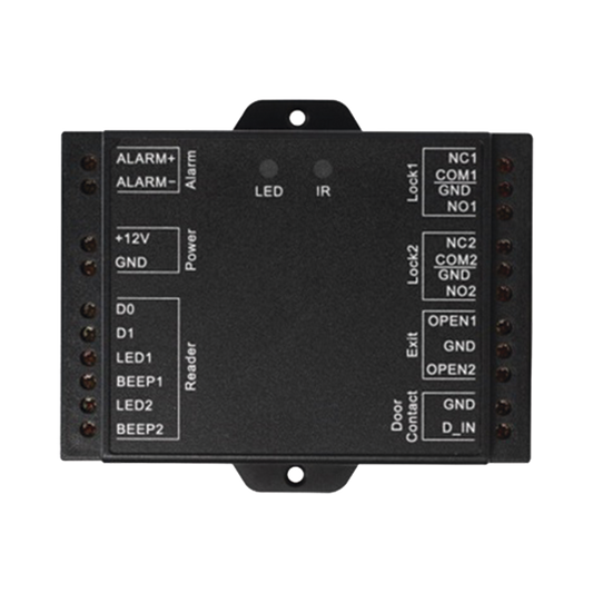 Mini Controlador de 2 puertas, 2 entradas  Wiegand