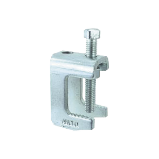 Mordaza Acero Fijabarras de 1 1/4", para varilla roscada de 3/8.