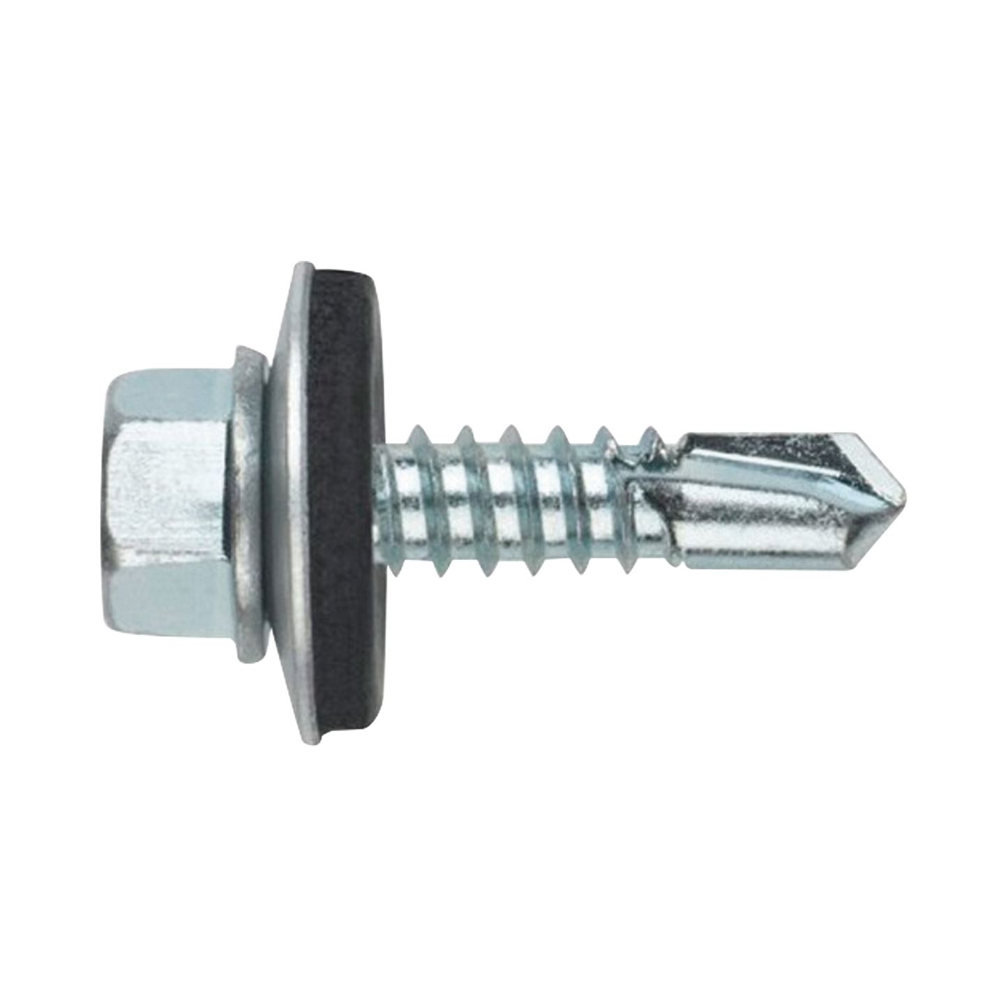 Tornillo Punta Broca Sello Montado 6.5 X 50 mm (1/4" X 2") Caj. C/100pz.