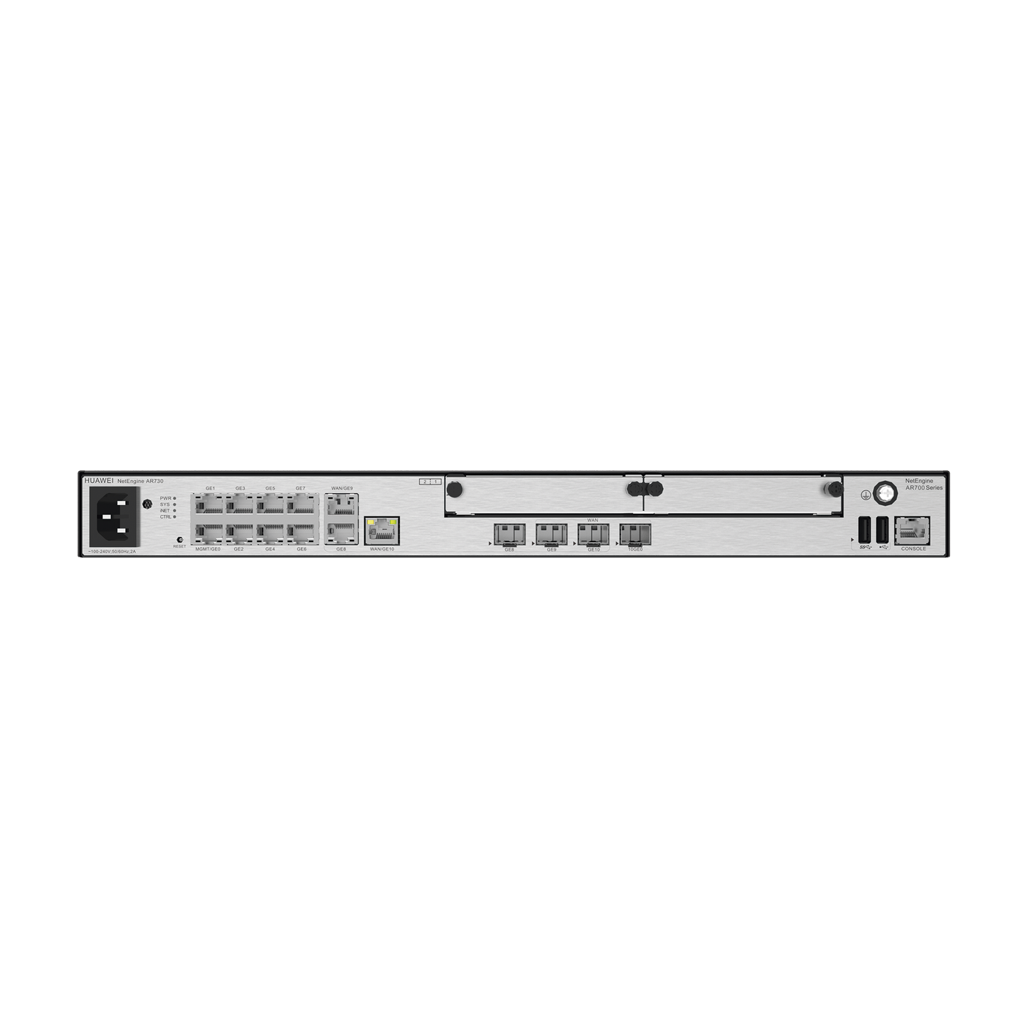 HUAWEI eKit - Router Empresarial / 2 puertos 10/100/1000 Mbps combo 2 puerto SFP + 1 puerto SFP+ (WAN) / 8 puerto 10/100/1000 Mbps(WAN/LAN) / Rendimiento 6 Gbps / VPN / Balanceo de Cargas / Hasta 1200 Clientes / Administración Nube Gratis