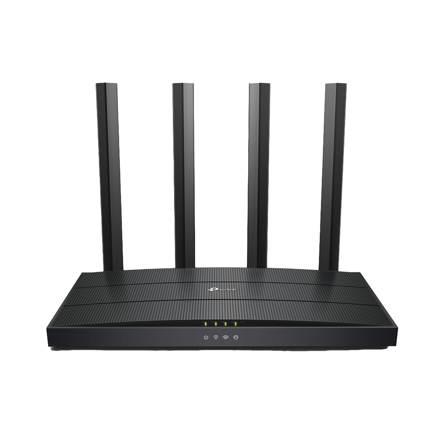 Router WiFi 6 AX 1500Mbps / MU-MIMO 2X2 y OFDMA / 1 Puerto WAN 10/100/1000 Mbps / 4 Puertos LAN 10/100/1000 Mbps / 4 Antenas Beamforming