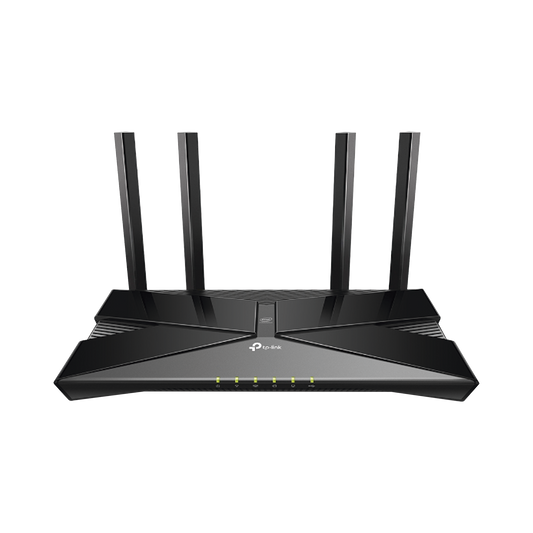 Router de juegos de banda triple AX50 hasta 2976Mbps MU-MIMO 1 puerto WAN 1G y 4 puertos LAN 10/100/1000 Mbps, 1 puerto USB 3.0 y 4 antenas.