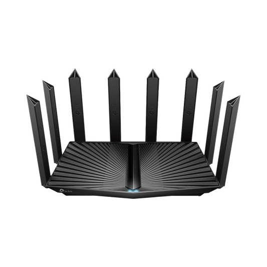 Router Triple Banda AX6600 MU-MIMO / 1 Puerto WAN/LAN 2.5 Gbps / 1 Puerto WAN/LAN 1Gbps / 3 Puertos LAN 10/100/1000 Mbps / 2 puerto USB 3.0 / 8 antenas de alta ganancia / OneMesh ™