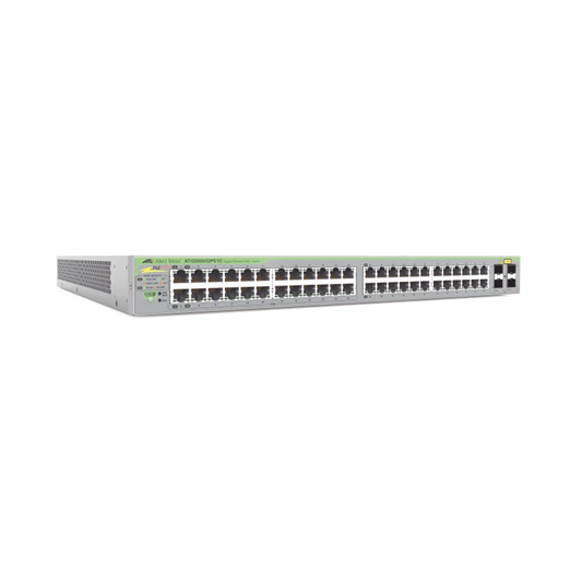 Gigabit webSmart switch, 48 Puertos PoE+ 10/100/1000T, 4 Puertos SFP