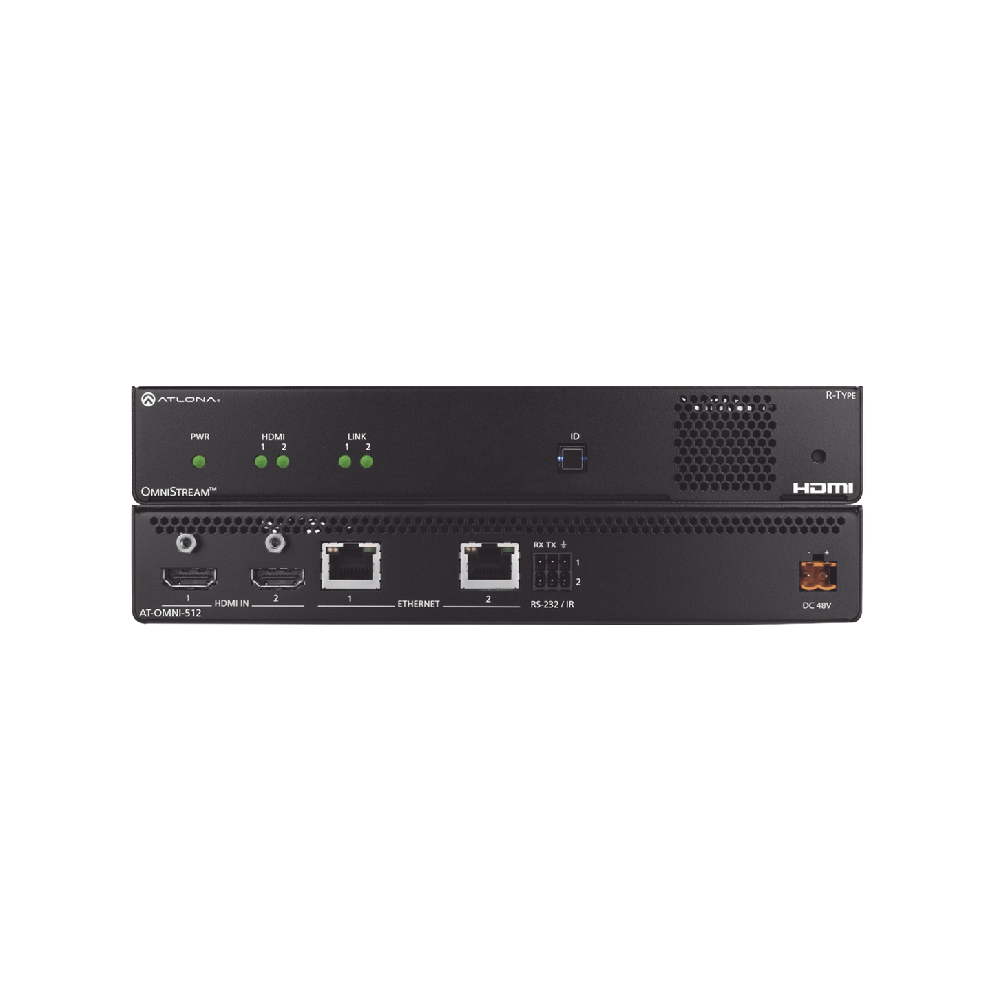 DUAL CHANNEL OMNISTREAM R-TYPE AVOIP ENCODER