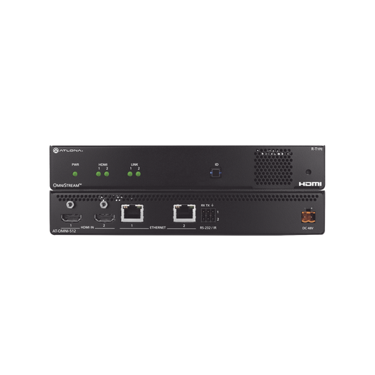 DUAL CHANNEL OMNISTREAM R-TYPE AVOIP ENCODER