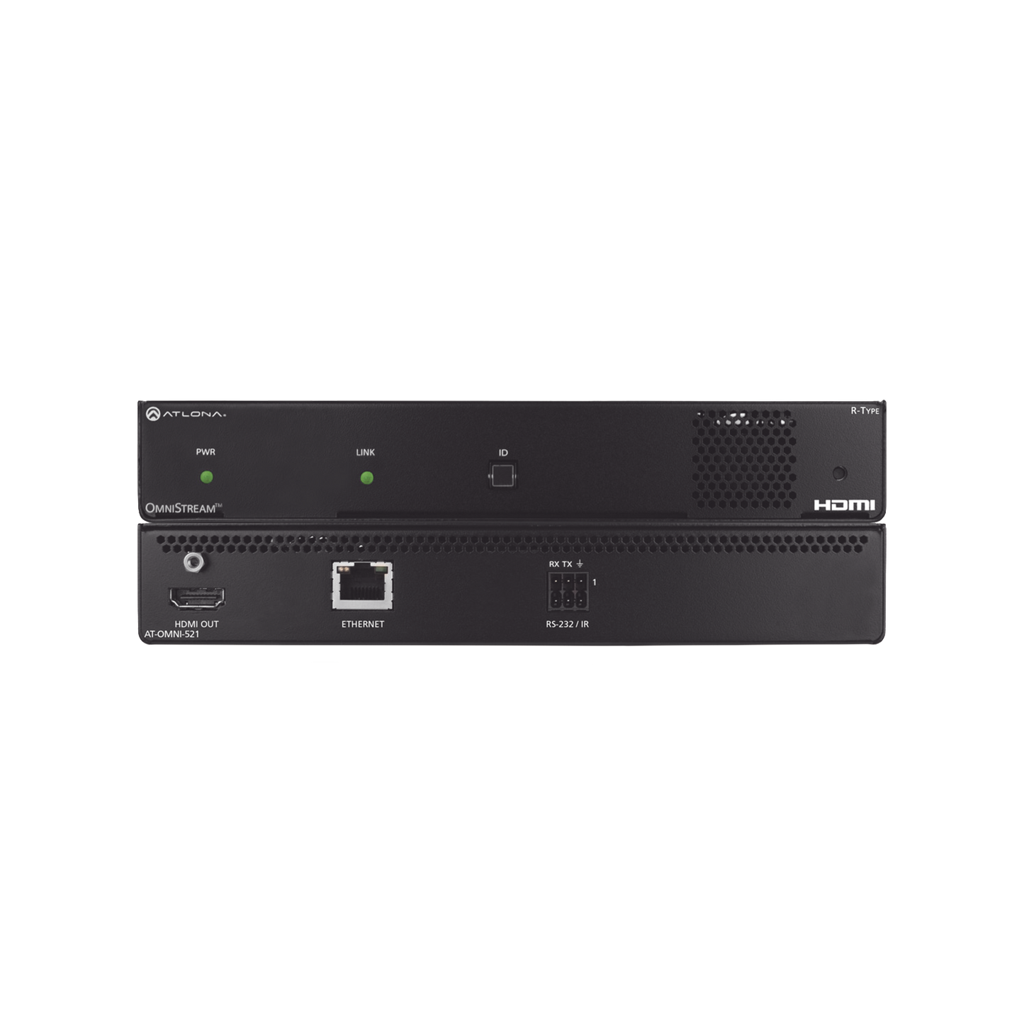 SINGLE CHANNEL OMNISTREAM R-TYPE AVOIP DECODER