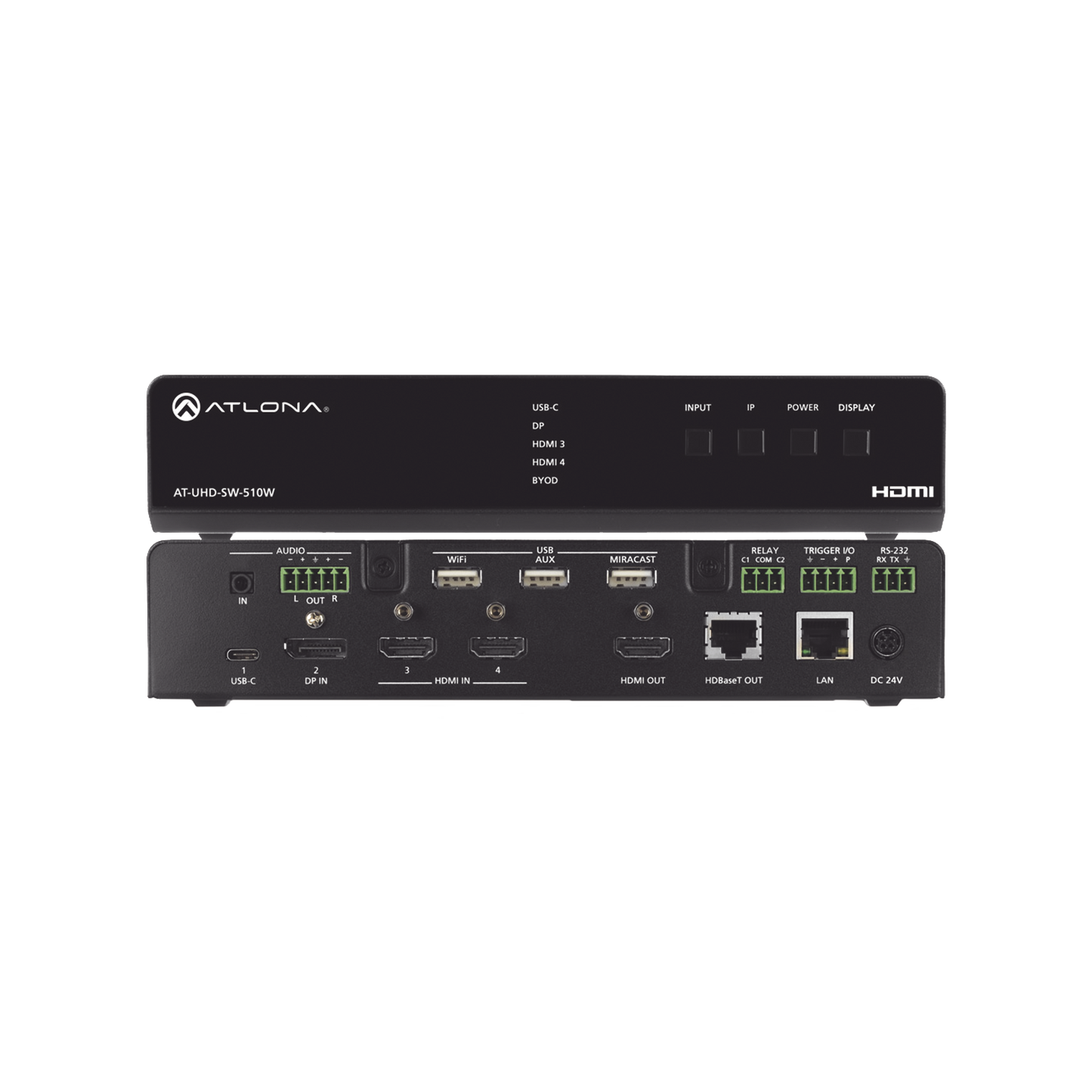 FIVE-INPUT UNIVERSAL SWITCHER WITH WIRELESS PRESENTATION LINK EU MODEL