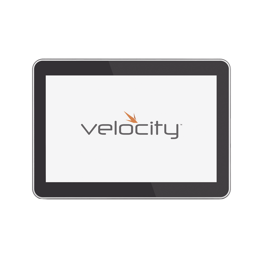 Panel táctil Velocity de 10″ / Versátil / Iluminación del bisel / Montaje flexible