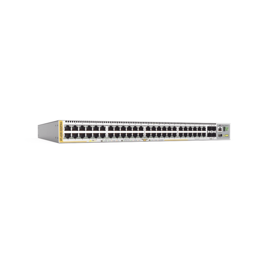 Switch L3 Stackable, 40x 10/100/1000-T PoE+ , 8x 100M/1G/2.5G/5G-T PoE+,4x SFP+, Fuente Redundante, 1 año de NCP