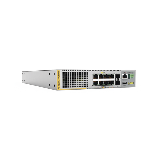 Switch Stack 8-port 100M/1/2.5/5G PoE++ con 2 SFP+ puertos con fuente sencilla interna