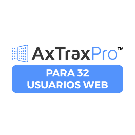 Licencia De 32 Usuarios Clientes Web para AxtraxPro