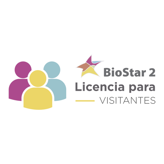 Licencia de Visitantes para uso con software BIOSTAR2