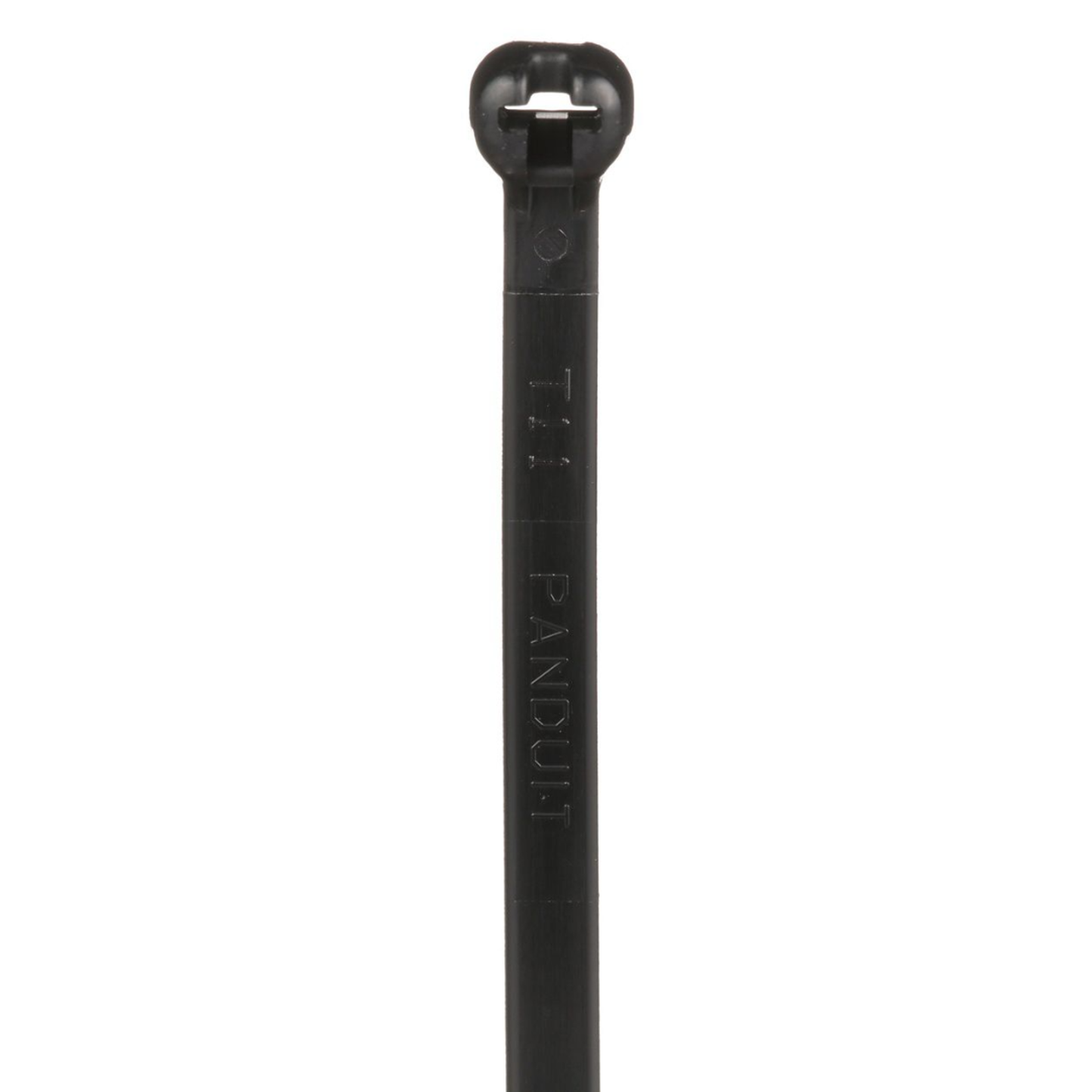 Cincho de Nylon 6.6 Dome-Top®, Con Lengüeta de Bloqueo de Acero Inoxidable, 203 mm de largo, Color Negro, Exterior Resistente a Rayos UV, Paquete de 1000pz