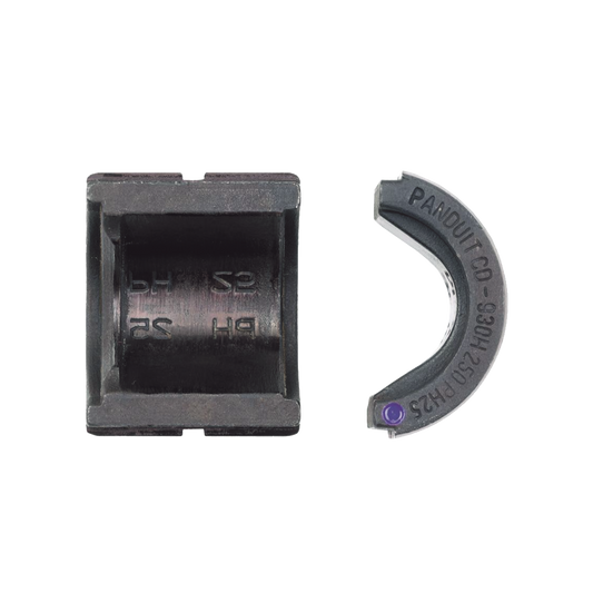 Dado de Compresión para Herramienta de Crimpado CT-29XX. Para Conectores a Tierra Tipo "E" GCE250-1/0, GCE250-250, Cruzado GCC6X6250-1/0, GCC6X6. Código Negro PG25