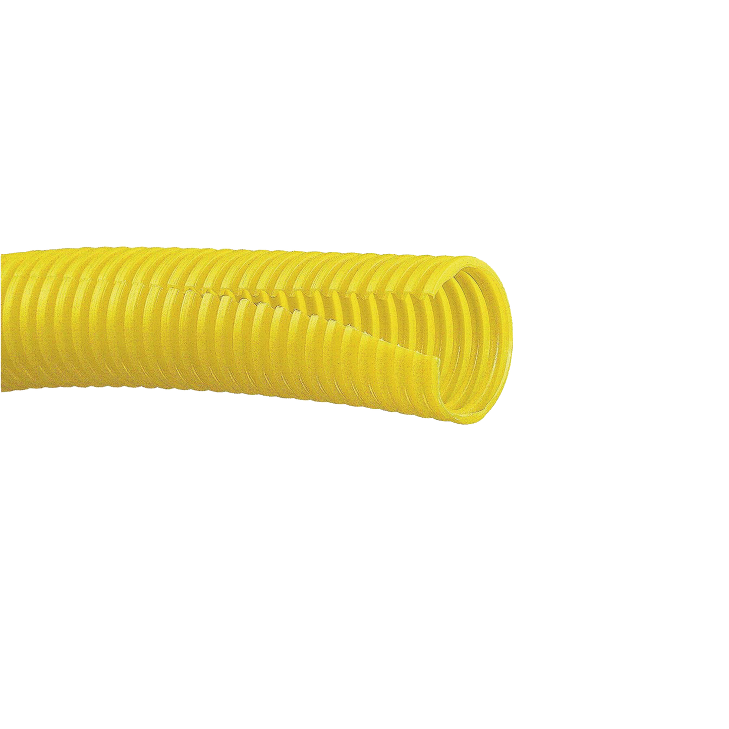 Tubo Corrugado Abierto para Protección de Cables, 1.50in (38.1 mm) de Diámetro, 3.1 m de Largo, Color Amarillo