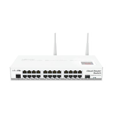 Cloud Router Switch CRS125-24G-1S-2HnD-IN 24 Puertos Gigabit Ethernet, 1 Puerto SFP, 802.11b/g/n, Para escritorio