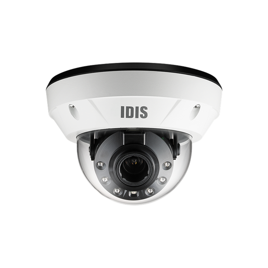 Domo IP 8MP | Calefactor Interconstruido| Lente Varifocal MOTORIZADO 2.7-13.5 mm | IK10/IP67 |  IR 40 m | Entrada/Salida de Alarma | POE | ICR Dia/Noche | MicroSD Hasta 256 GB | Videoanaliticos Integrados | Cumple con NDAA