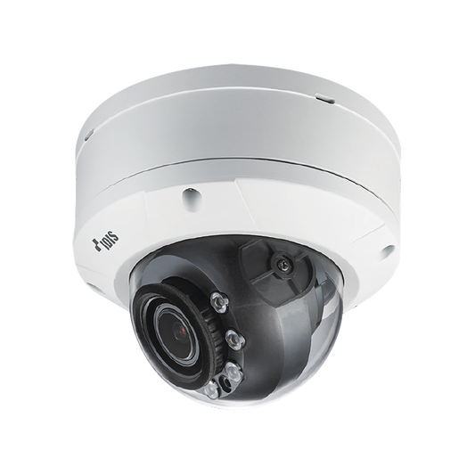 Cámara IP Domo 2 Megapixel (1080p) | Antivandalica IK10 | Audio de Dos Vías | Alarma I/O | PoE/12 Vcc | IR 30m | MicroSD | ICR | WDR | Lente Motorizado (4.4mm-10mm)