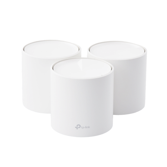 KIT de sistema inalámbrico Deco X20 mesh para hogar / Doble banda Wi-Fi 6 (AX) / 2 puerto Gigabit  / 2 antenas internas / Compatible con amazon alexa