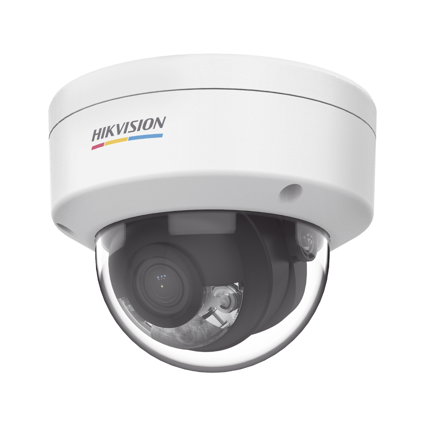 Domo IP 4 Megapixel / ACUSENSE Lite (Detección de Movimiento en Humanos y Vehículos) / Lente 2.8 mm / Luz Blanca 30 mts / Exterior IP67 / IK08 / Micrófono Integrado / WDR 120 dB / PoE / MicroSD