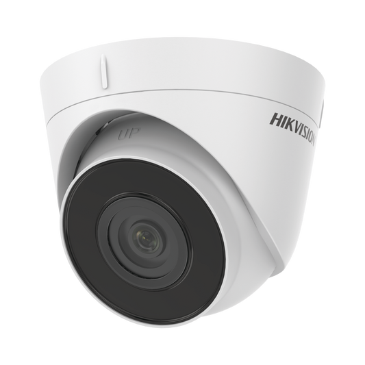 Turret IP 4 Megapixel / Lente 2.8 mm / 30 mts IR / WDR 120 dB / Exterior IP67 / Hik-Connect P2P / H.265+ / PoE / ONVIF