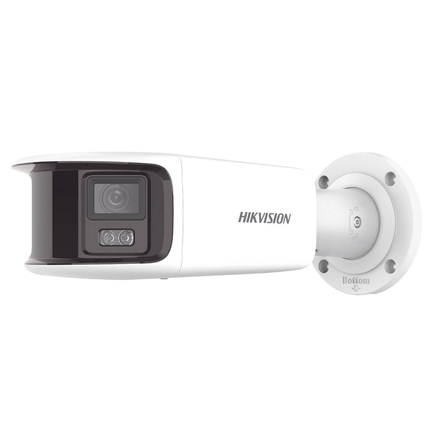 [ PROTECCIÓN ACTIVA ] Bala IP Panorámica 8 Megapixel / 2 Lentes 4 mm (180°) / Imagen a Color 24/7 (ColorVu) / PoE / WDR 130° / IP67 / ACUSENSE / Luz Estroboscópica y Alarma Audible / 40 mts Luz Blanca / Micro SD