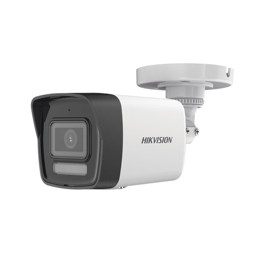 Bala TURBOHD 3K (5 Megapixel) / Lente 2.8 mm / Dual Light (30 mts IR + 20 mts Luz Blanca) / Exterior IP67 / Microfono Intergrado / dWDR / 4 Tecnologias