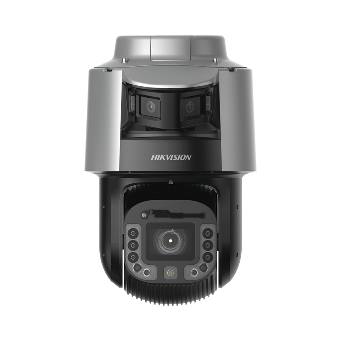 [TandemVu] Domo PTZ IP 4 Megapixel con Cámara Panoramica 4 Megapixel / 42X Zoom / 300 mts IR / IP67 / IK10  / WDR / Entrada-Salida de Audio y Alarma / Ultra Baja Iluminación