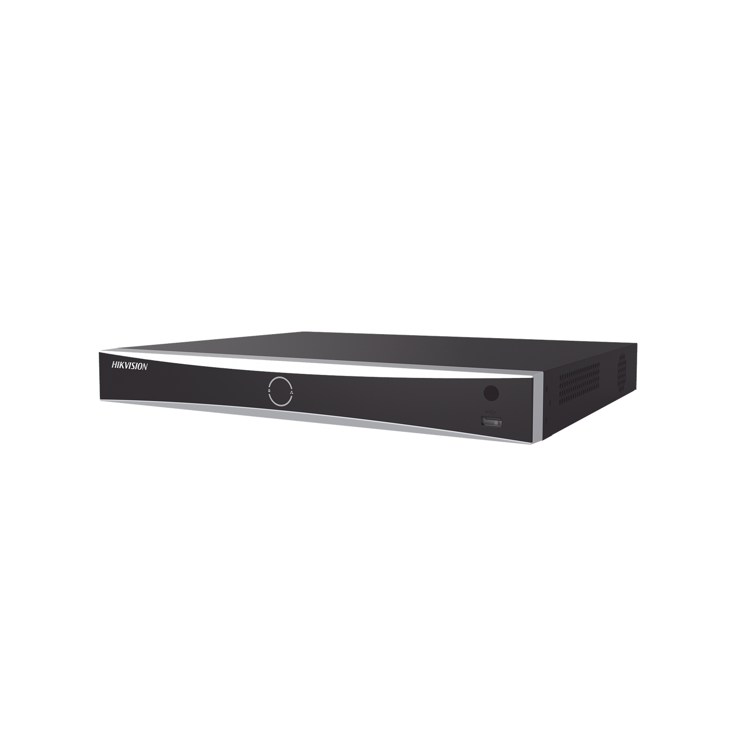 NVR 12 Megapixel (4K) / 32 canales IP / 16 Puertos PoE+ / Recocimiento Facial / AcuSense (Evita Falsas Alarmas) / 2 Bahías de Disco Duro / Swtich PoE 300 mts / HDMI en 4K / Alarmas I/O