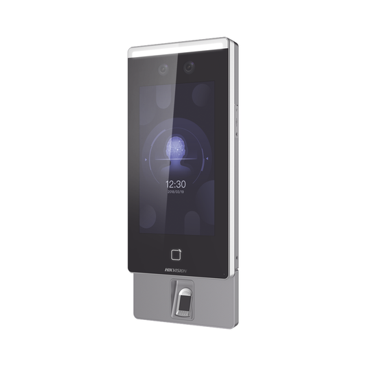 Kit de Biométrico Touch Reconocimiento Facial ULTRA Rápido con función de Videoportero  (ambientes no ruidosos) Incluye LECTOR DE HUELLAS / Lectura de Códigos QR / 6,000 usuarios / Alta tecnología Deep Learning