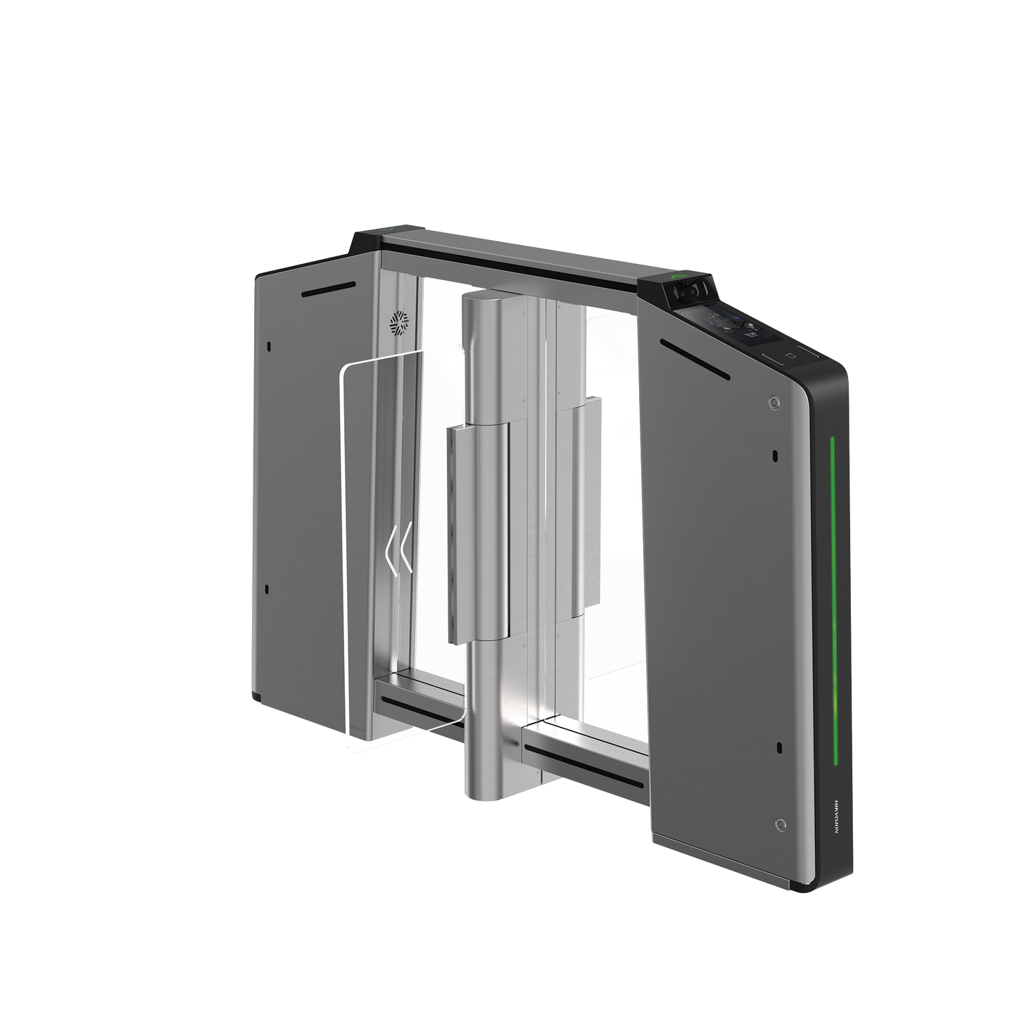 Torniquete Inteligente CENTRAL con Reconocimiento Facial Incluido / Para Ampliar Numero de Carriles con Torniquetes DS-K3B631TX Izquierdo y Derecho / Acero Inxoxidable SUS304