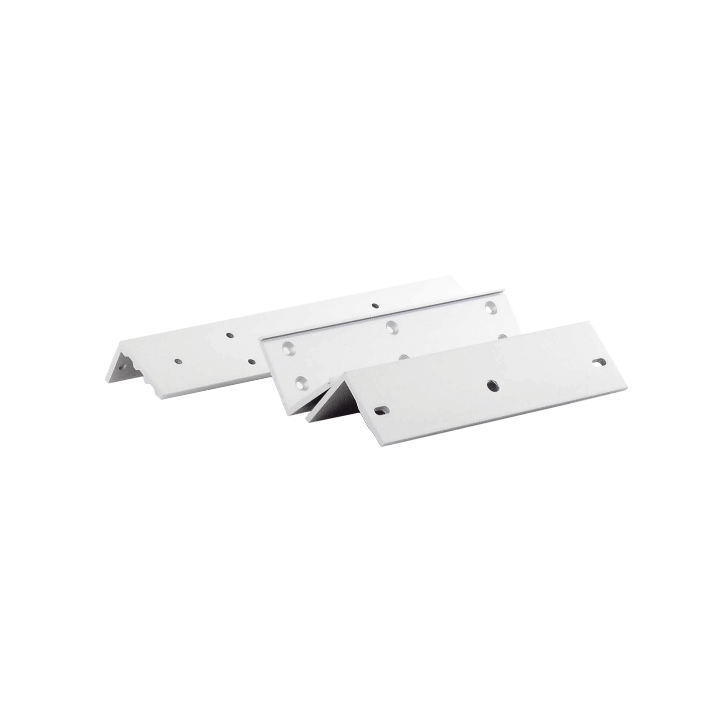 Kit de montajes Z y L para Cerradura Magnética HIKVISION / Compatible con DS-K4H255S / Uso en Puerta de Madera y Metal