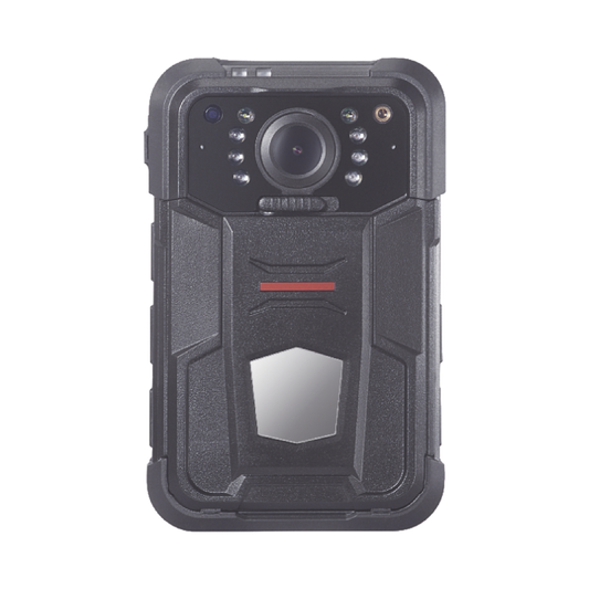Body Camera Portátil / Grabación a 1080p / Pantalla 2.4" LCD / IP67 / H.265 / 32 GB de Almacenamiento / GPS / WIFI / 3G y 4G / Fotos de Hasta 30 Megapixel / Micrófono Integrado