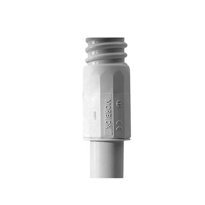 Conector (Racor) de tubería rígida a tubería flexible , PVC Auto-Extinguible, 25 mm, IP65