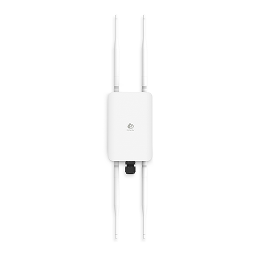 Punto de Acceso WiFi con Administración en la Nube para Exterior, MU-MIMO 2x2, Doble Banda, Hasta 1267 Mbps, Grado de Protección IP67, 250+ Usuarios Simultáneos
