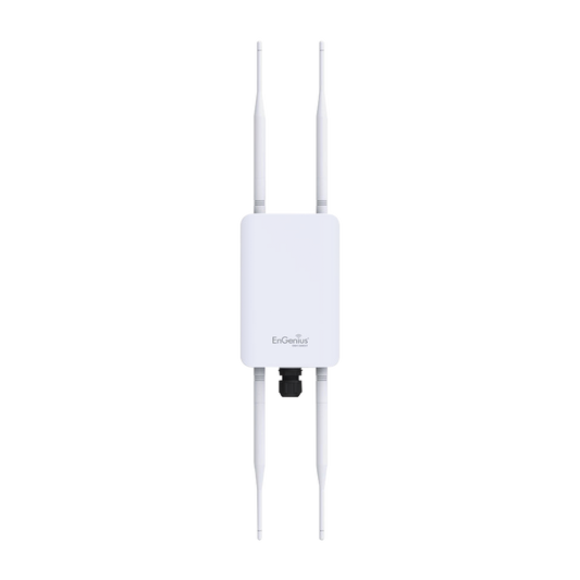 Punto de Acceso WiFi para Exterior, MU-MIMO 2x2, Doble Banda 2.4 y 5 GHz, Hasta 1267 Mbps, Grado de Protección IP67, 250+ Usuarios Simultáneos