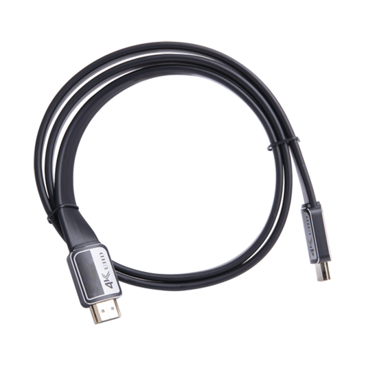 Cable HDMI de 1.8m | Alta Definición | Longitud | Version 2.0 | Alta velocidad 18Gbps | 4K@60Hz | Conectores Chapados en Oro | Tipo Redondo