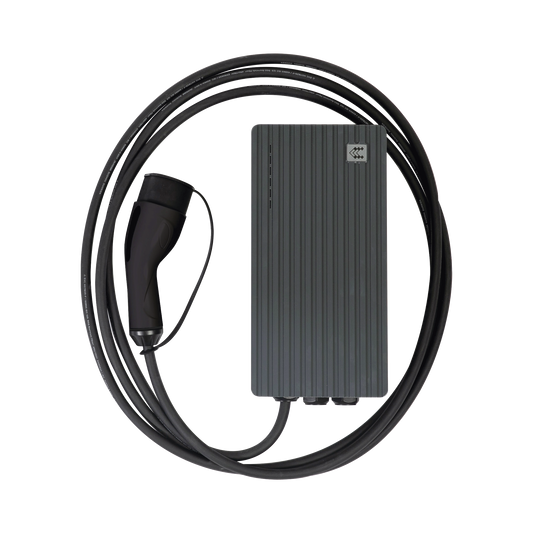 Estación de Carga para Vehículos Eléctricos con Conector Tipo 2 (Mennekes), 220Vca con Potencia de Salida de 7.4kW (32A / monofásica)