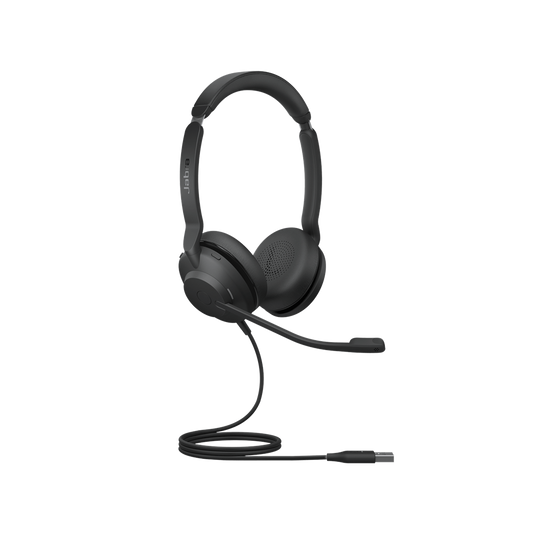 Jabra Evolve2 30, Auricular stereo versión UC con aislamiento de ruido, indicador de ocupado (Busylight) (23089-989-979)