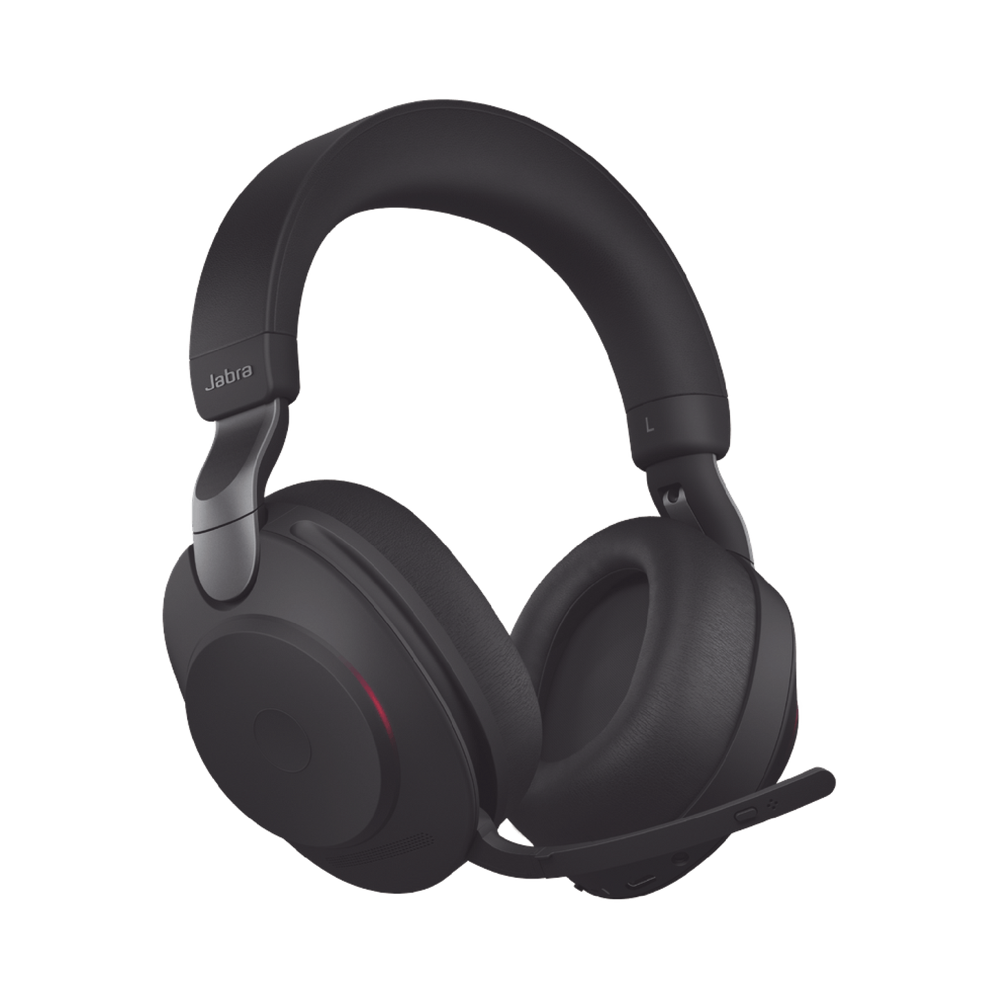 Jabra Evolve2 85, Auricular stereo versión UC con cancelación de ruido activa, dongle USB-A indicador de ocupado (Busylight)(28599-989-999)