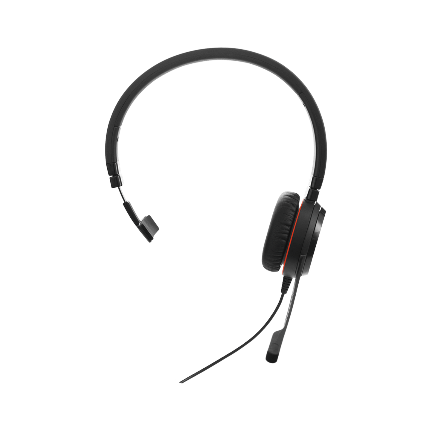 Jabra Evolve 30 Mono con conexión USB / 3.5mm, micrófono con cancelación de ruido y controlador en el cable con botones e indicadores LED, Certificación Microsoft Teams (5399-823-309)