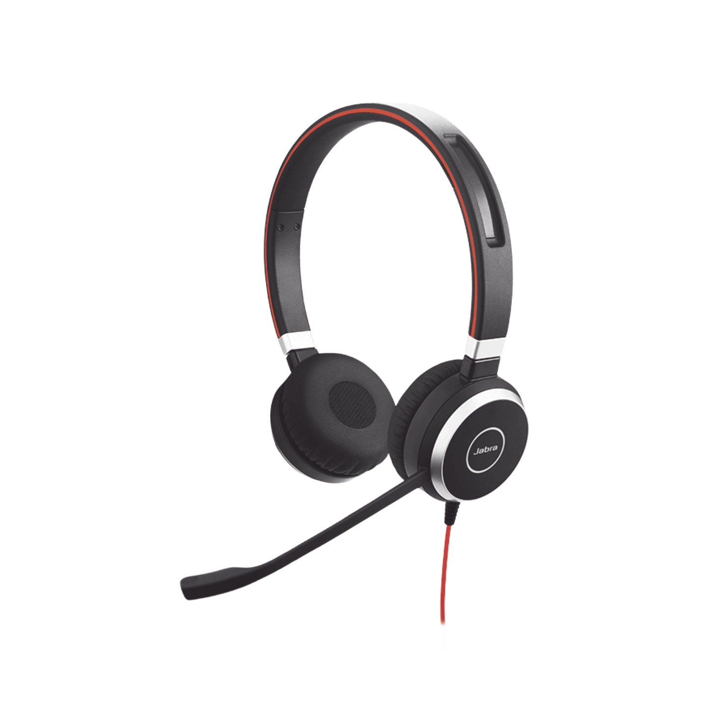 Jabra Evolve 40 Duo con Conexión USB / 3.5 mm, indicador de ocupado y cancelación de ruido pasiva (6399-823-109)