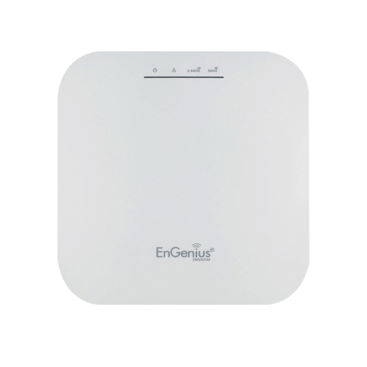 Punto de Acceso WiFi 6, 4x4 para Gran Capacidad de Usuarios, Modo Mesh, Hasta 2,400 Mbps (5 GHz) y 1,148 Mbps (2.4 GHz), Soporta PoE 802.3at