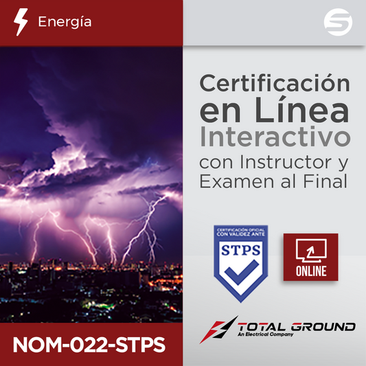 Certificación Virtual NOM-022-STPS Total Ground (Válida Ante Secretaría del Trabajo)
