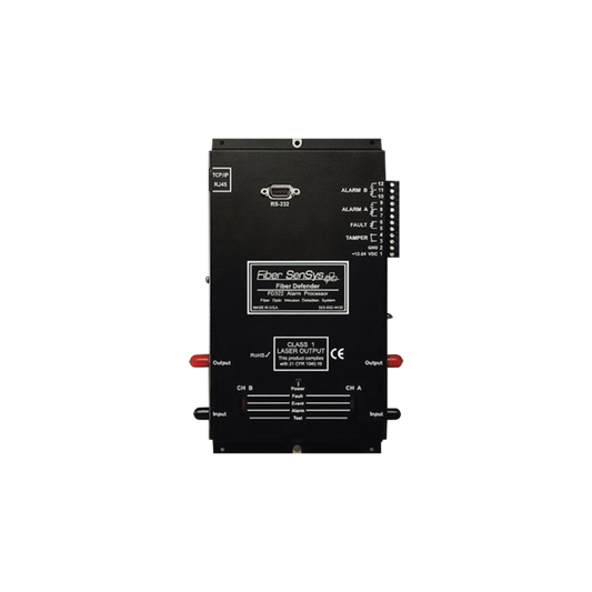 Sensor de Seguridad Perimetral de 2 Zonas/ Detección por Fibra Óptica Sensitiva/ Rango de 0 a 500 metros de protección