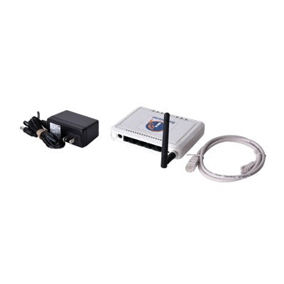 Hotspot con WiFi 2.4 GHz integrado para interior, ideal para la venta de códigos de acceso a Internet, MIMO 2x2, 1 puerto WAN - 4 puertos LAN