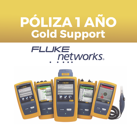 Poliza de 1 año de Soporte Gold Para Certificador CFP2-100-QINT